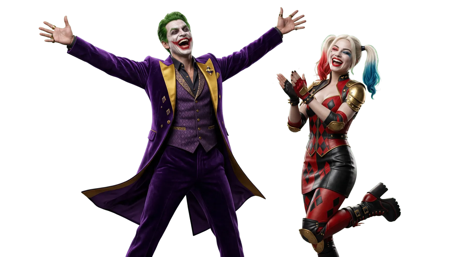 Joker y Harley Quinn en el casino Aldex